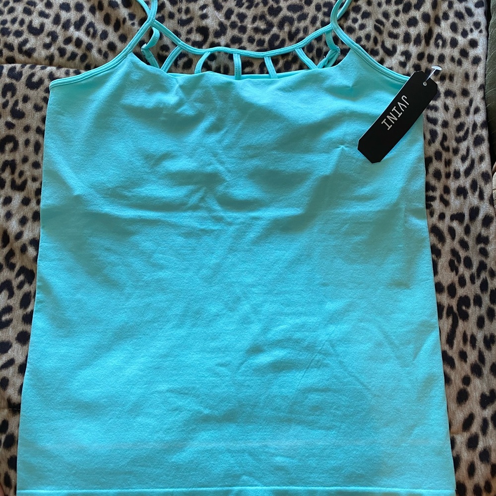 Turquoise tank